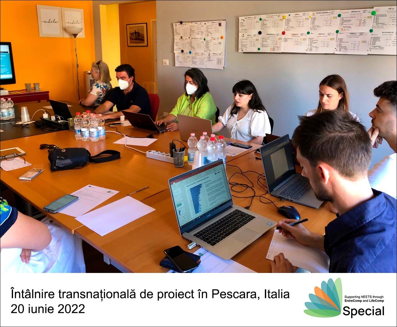 Prima întâlnire față-în-față a proiectului SPECIAL: Întâlnire transnațională de proiect în Pescara